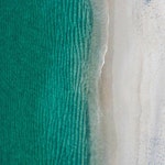Rumsavdelare 4-delad - Turquoise Sea