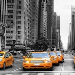 Rumsavdelare 4-delad - New York Taxi