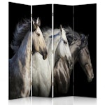 Rumsavdelare 4-delad - Three horses