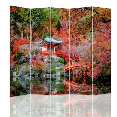 Rumsavdelare 5-delad - Japanese style garden
