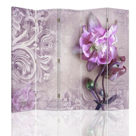 Rumsavdelare 5-delad - Orchid Decoration
