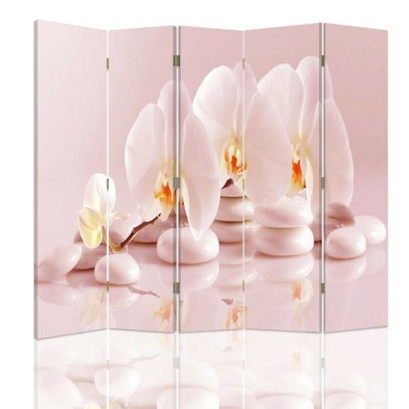 Rumsavdelare 5-delad - Zen orchids