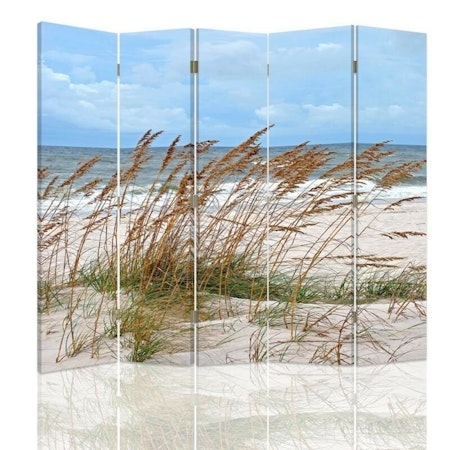 Rumsavdelare 5-delad - Grass by the sea