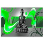 Ljuddämpande tavla - Buddha figure