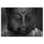 Ljuddämpande tavla - Head of a meditating buddha