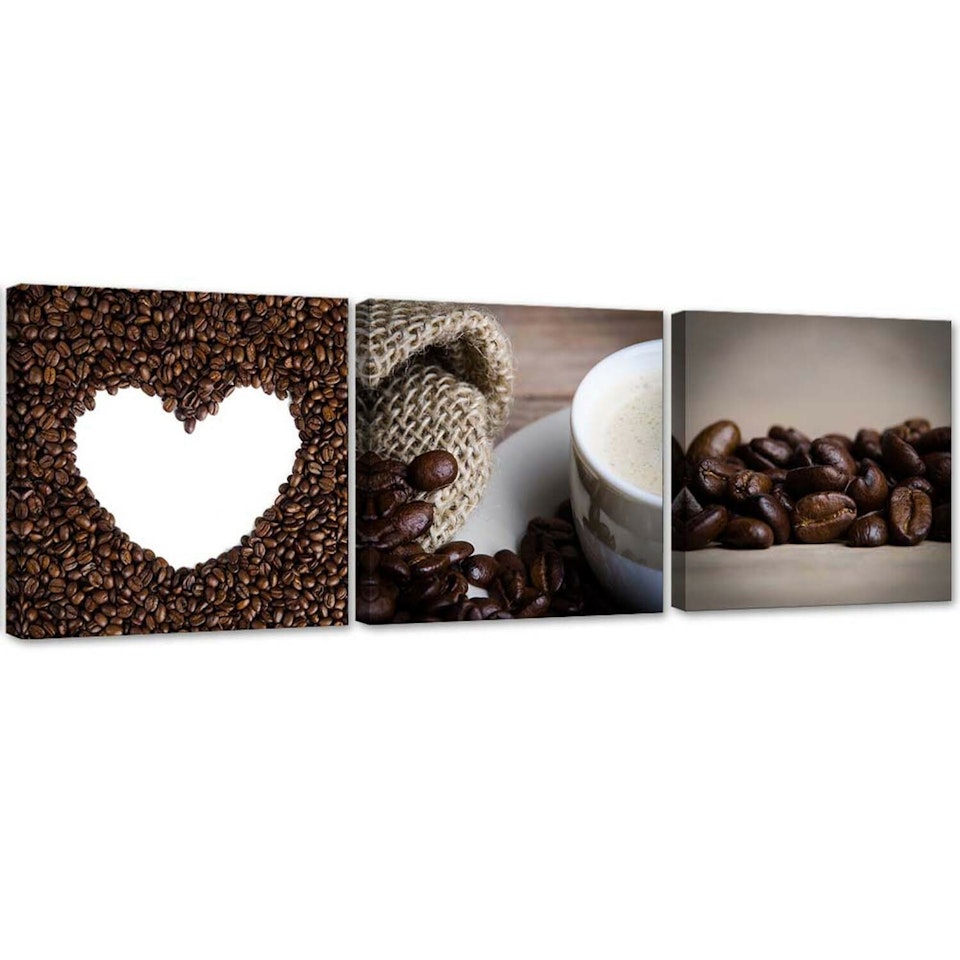 Ljuddämpande tavla - Aromatic coffee beans