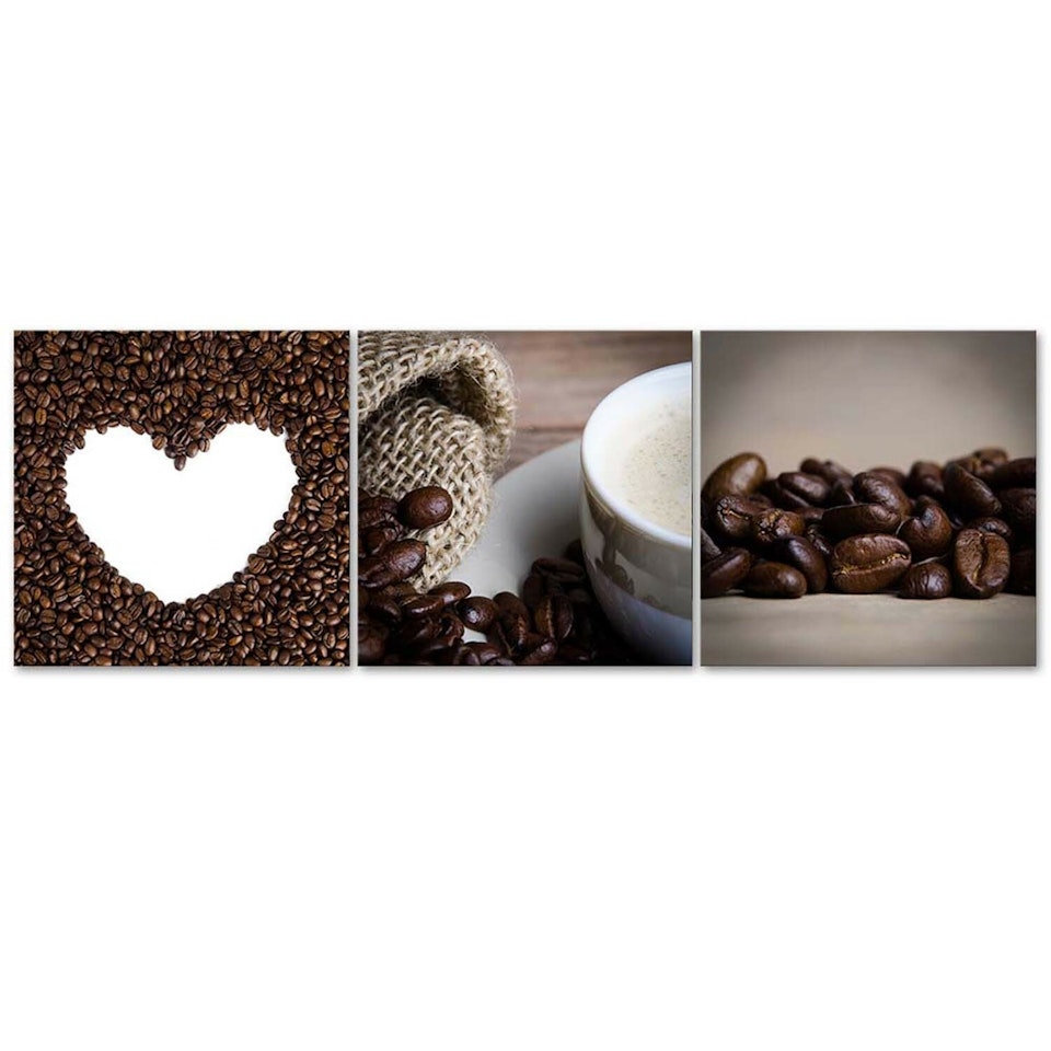 Ljuddämpande tavla - Aromatic coffee beans