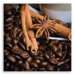 Ljuddämpande tavla - Anise star and coffee