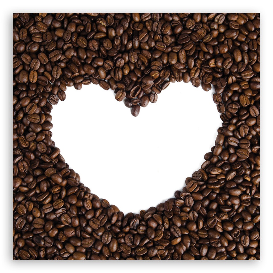 Ljuddämpande tavla "art" - Coffee heart