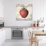 Ljuddämpande tavla "art" - Strawberry vintage
