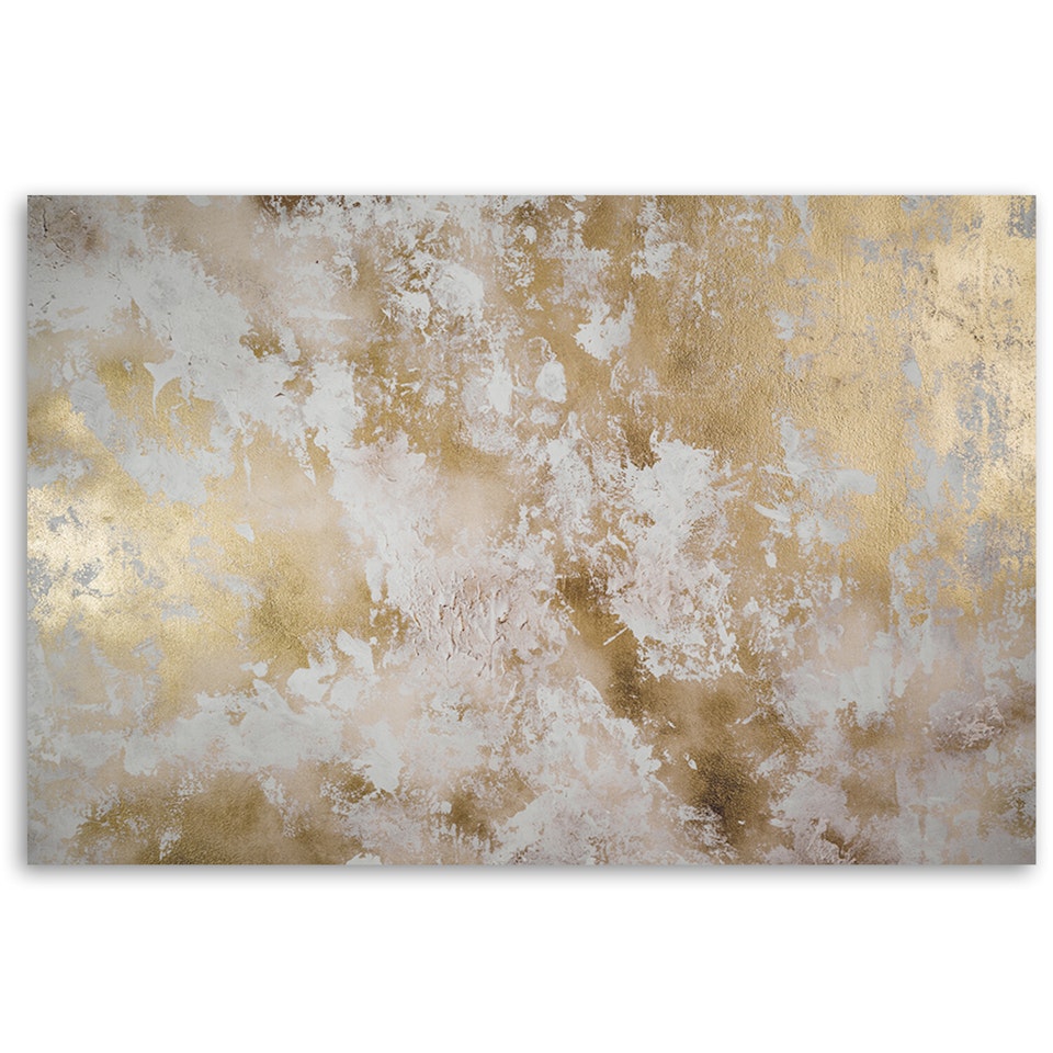 Ljuddämpande tavla - Gold stains abstract