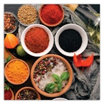 Ljuddämpande tavla - Aromatic spices for the kitchen