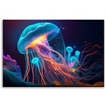Ljuddämpande tavla - Vivid colours underwater