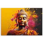 Ljuddämpande tavla - Buddha on abstract background