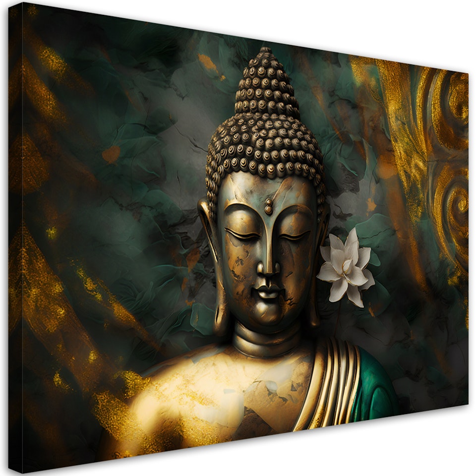 Ljuddämpande tavla - Buddha Zen Abstraction