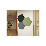 Ljudabsorbent till vägg - Flex Hexagon