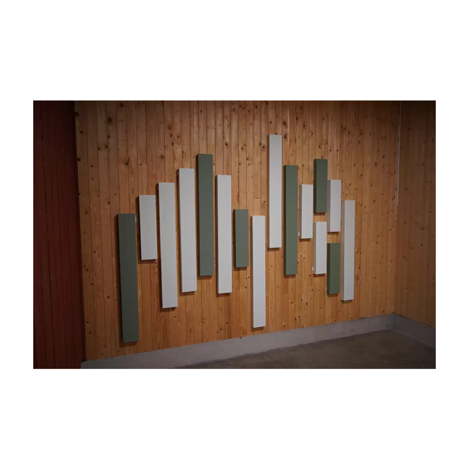 Ljudabsorbent till vägg - Flex plank