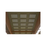 Ljudabsorbent till tak i sporthall - Trådkorg