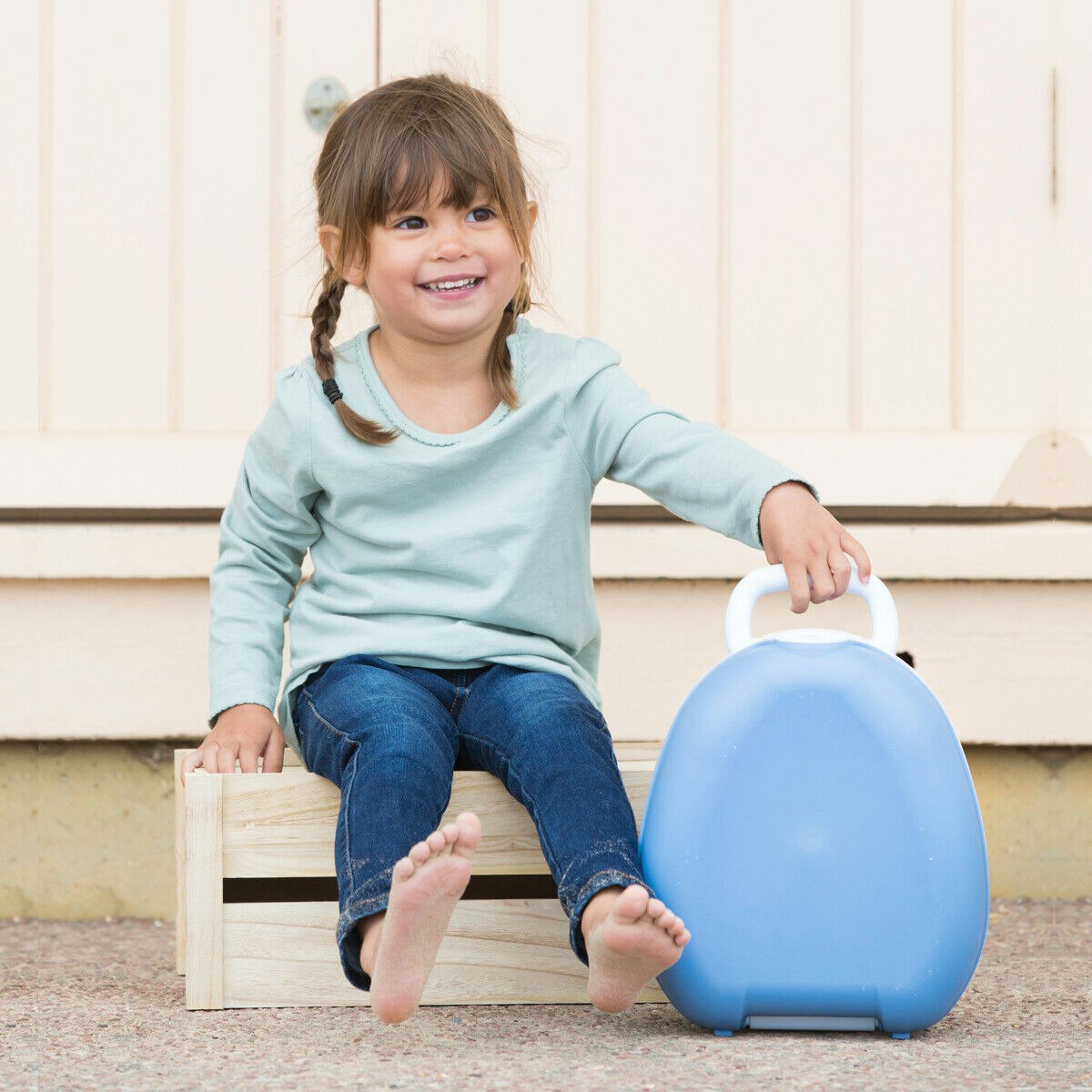 My Carry Potty lasten potta Pastellin sininen
