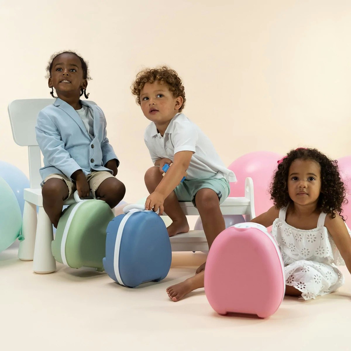 My Carry Potty lasten potta Pastellin sininen