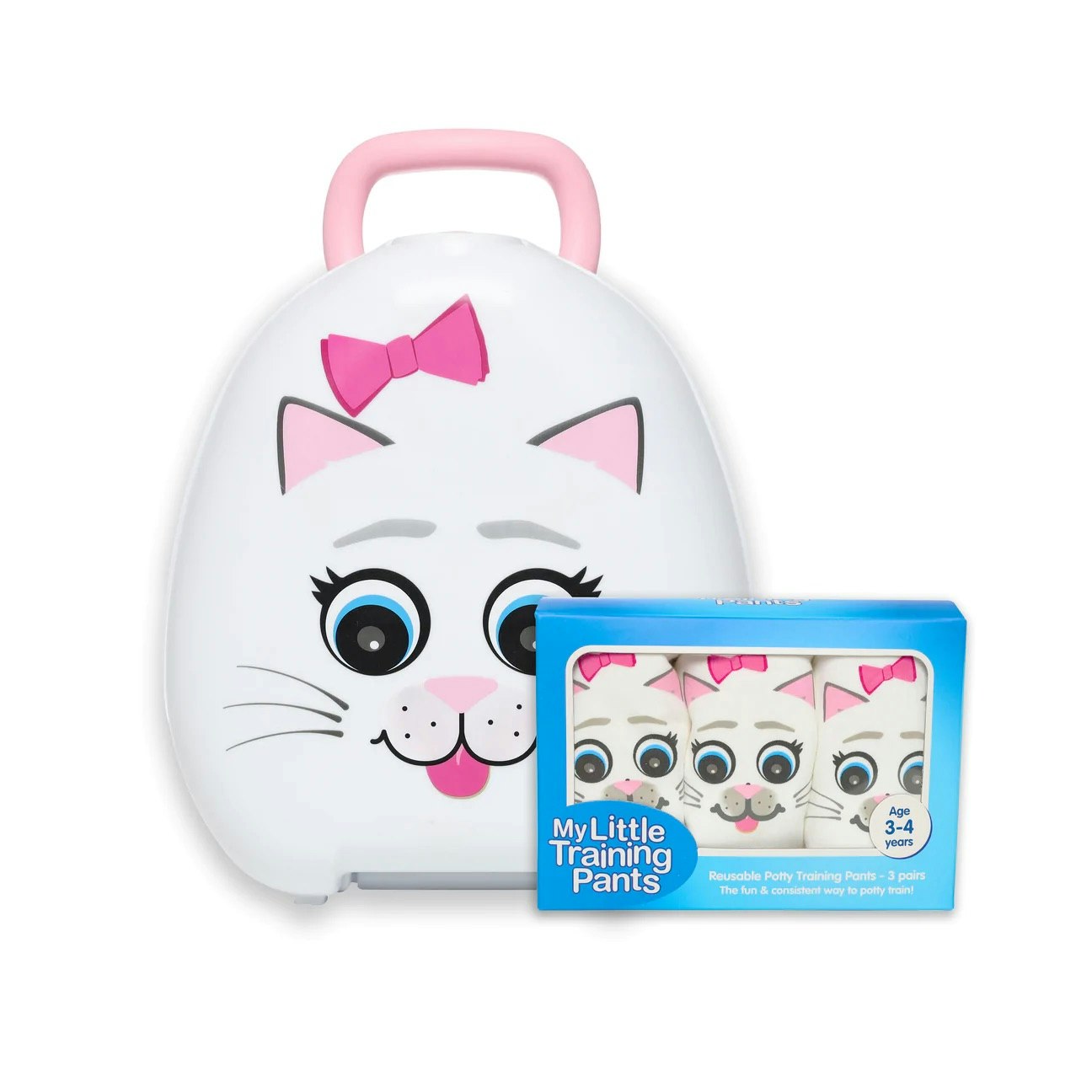 My Carry Potty potta Kissa ja Pottaharjoitteluhousut