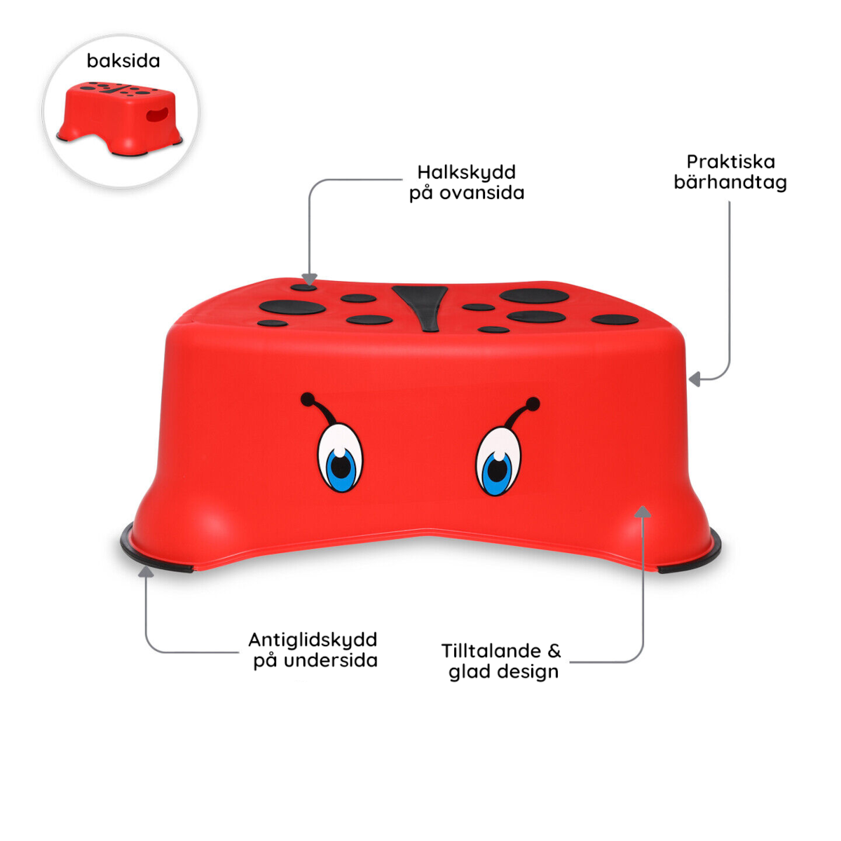 My Carry Potty lasten WC-istuin ja jakkara Leppäkerttu