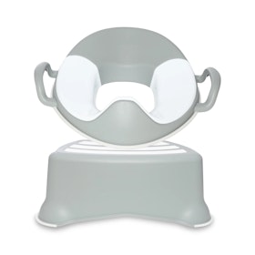 My Carry Potty lasten WC-istuin ja jakkara Pastellin harmaa