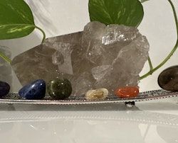 Rökelsehållare Antik Silver 7 Chakra