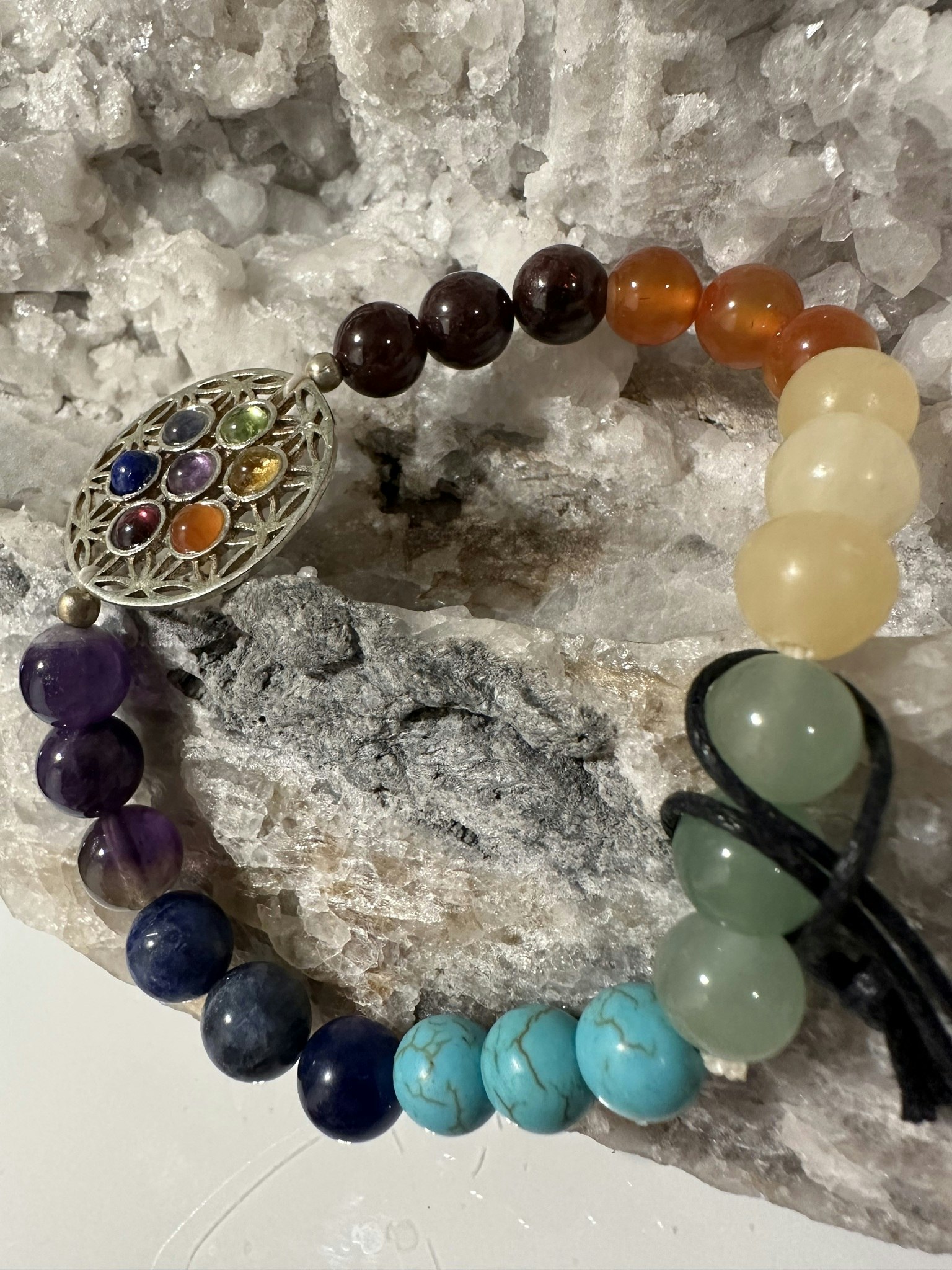 Chakra armband ”Tree of life”