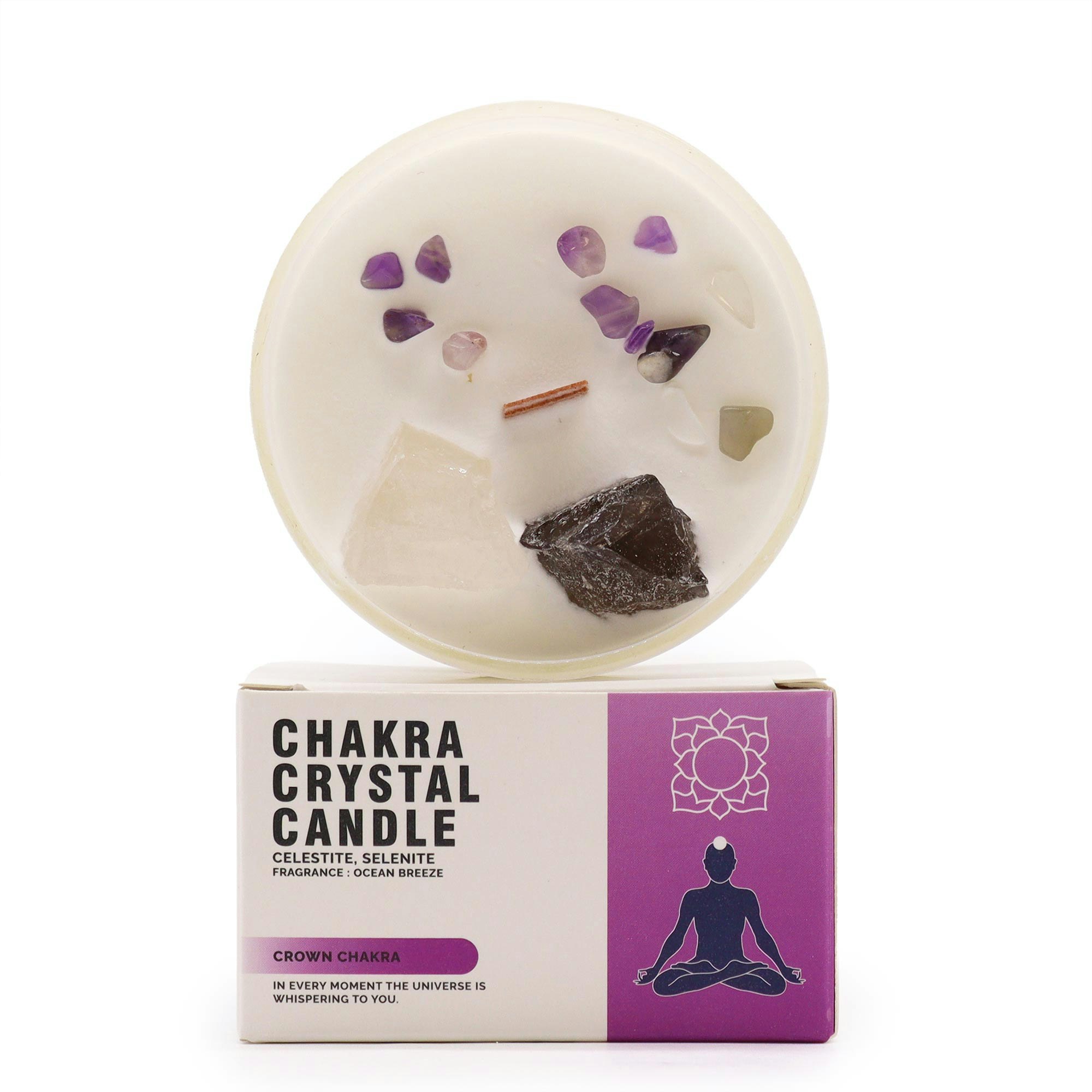 Chakra Kristall Ljus - Kronchakra