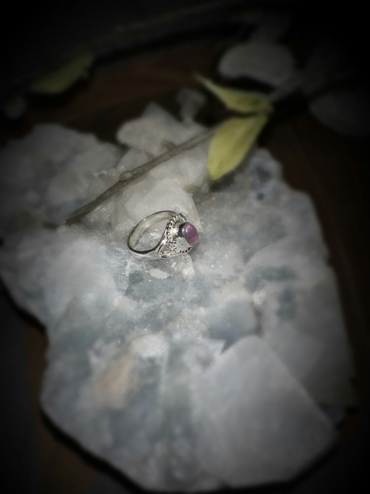 Ametist Ring | 925 Sterling Silver | 16,17,18