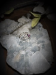 Ametist Ring | 925 Sterling Silver | 16,17,18