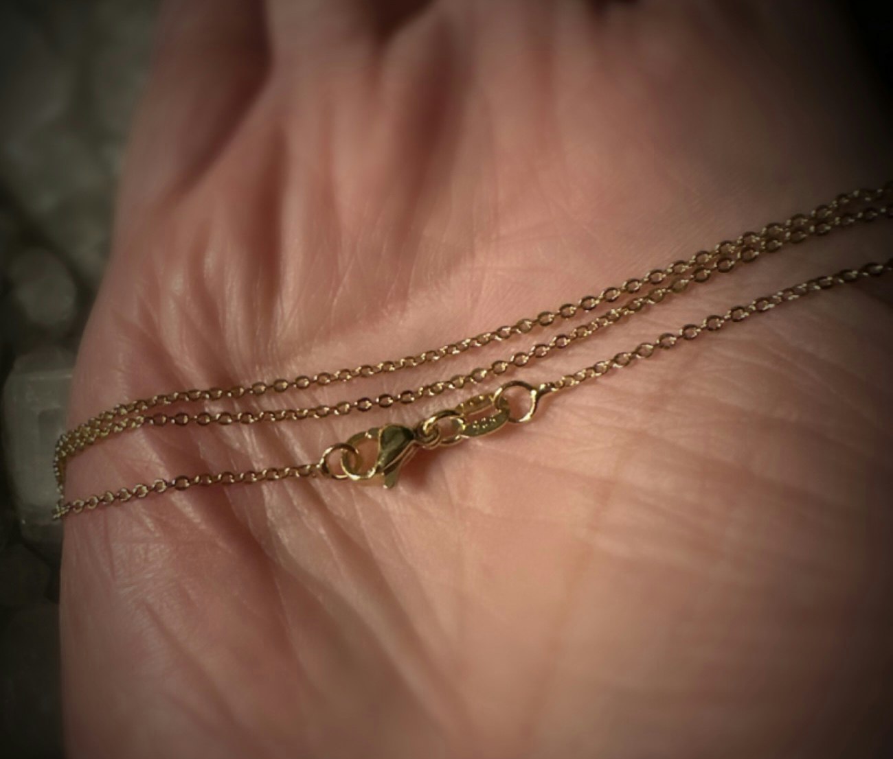 Halskedja | 18K Guldpläterad 925 Sterling Silver