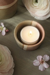 Majas Rosa Bandet Tealight Holder REA