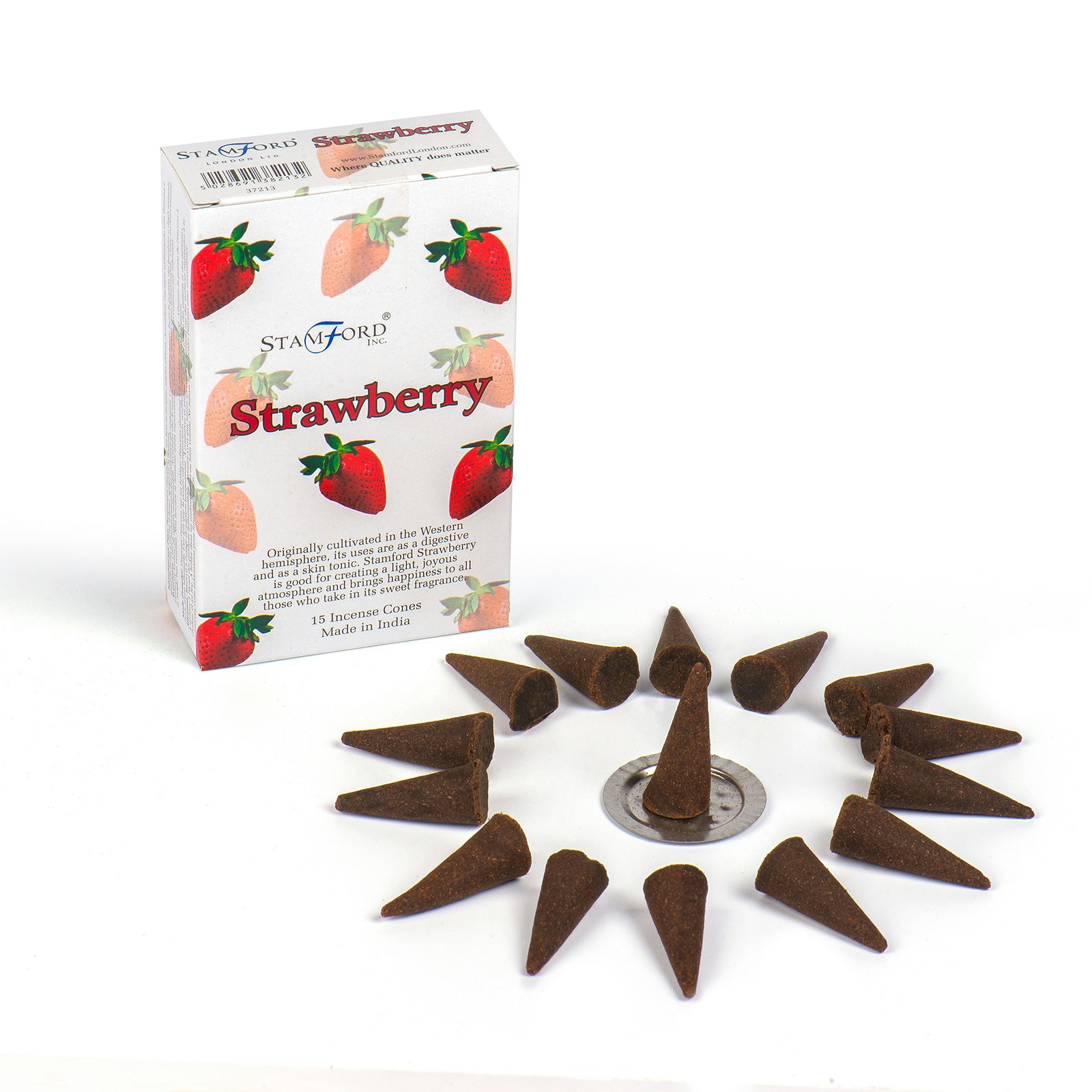 STAMFORD Rökelsekoner | Strawberry