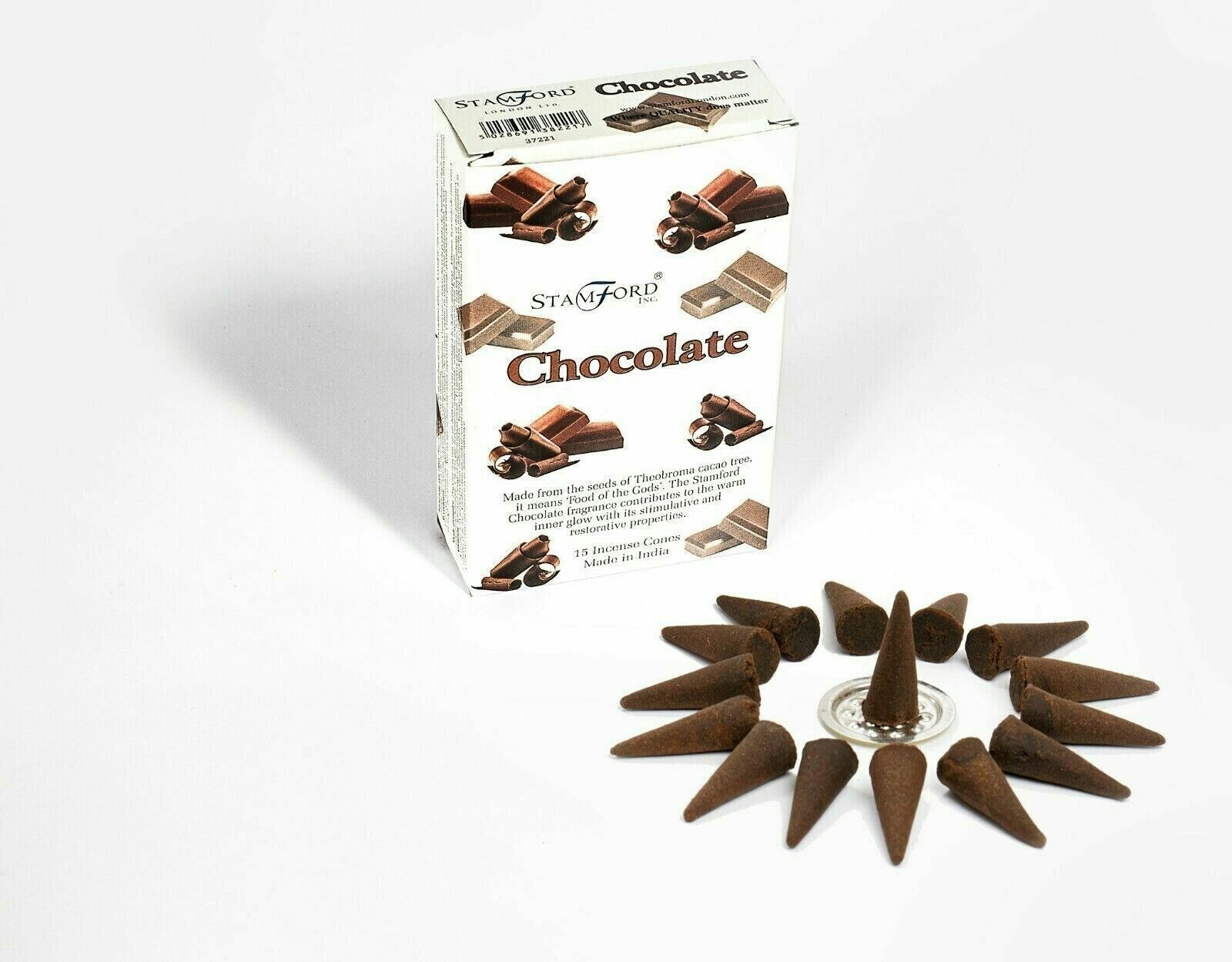 STAMFORD Rökelsekoner | Chocolate