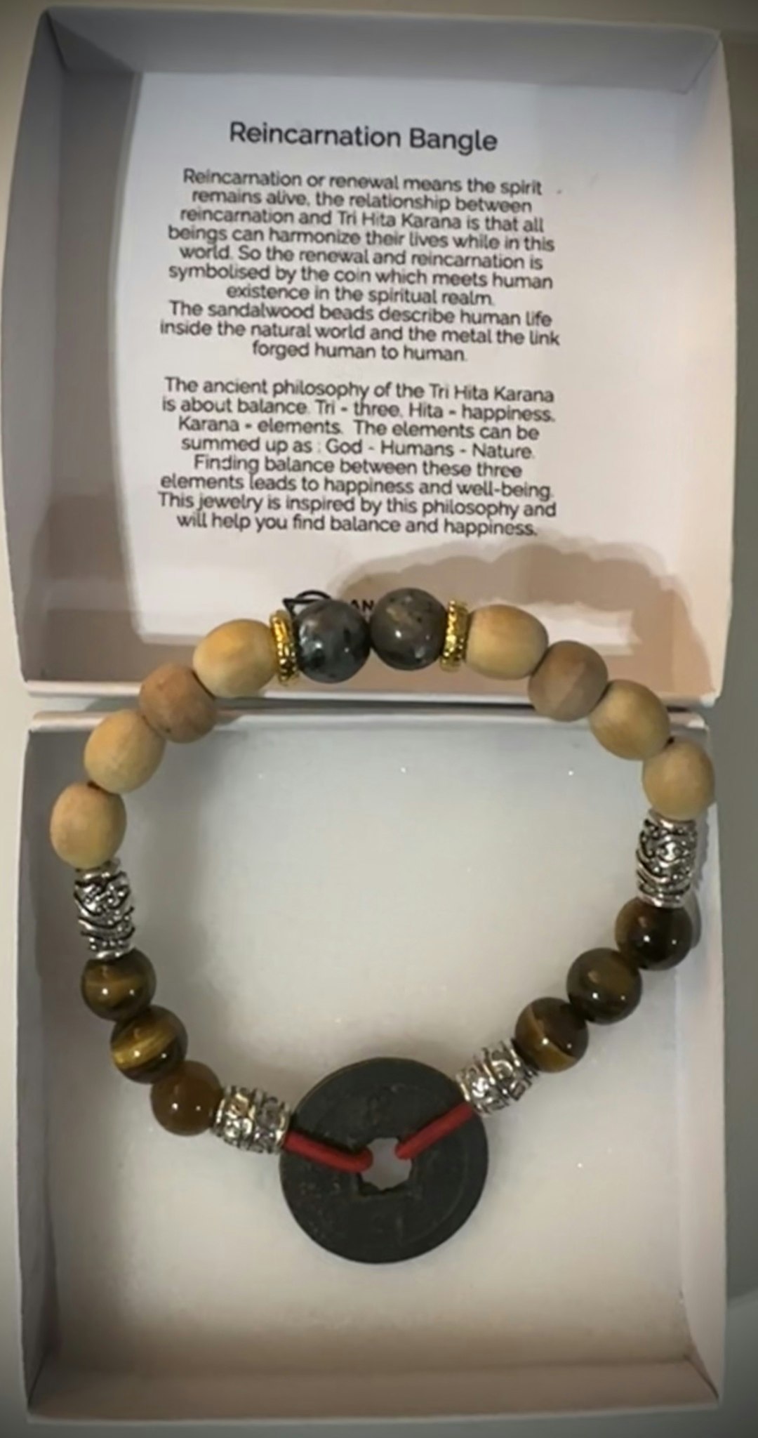 Tri Hita Karana armband | Reinkarnation