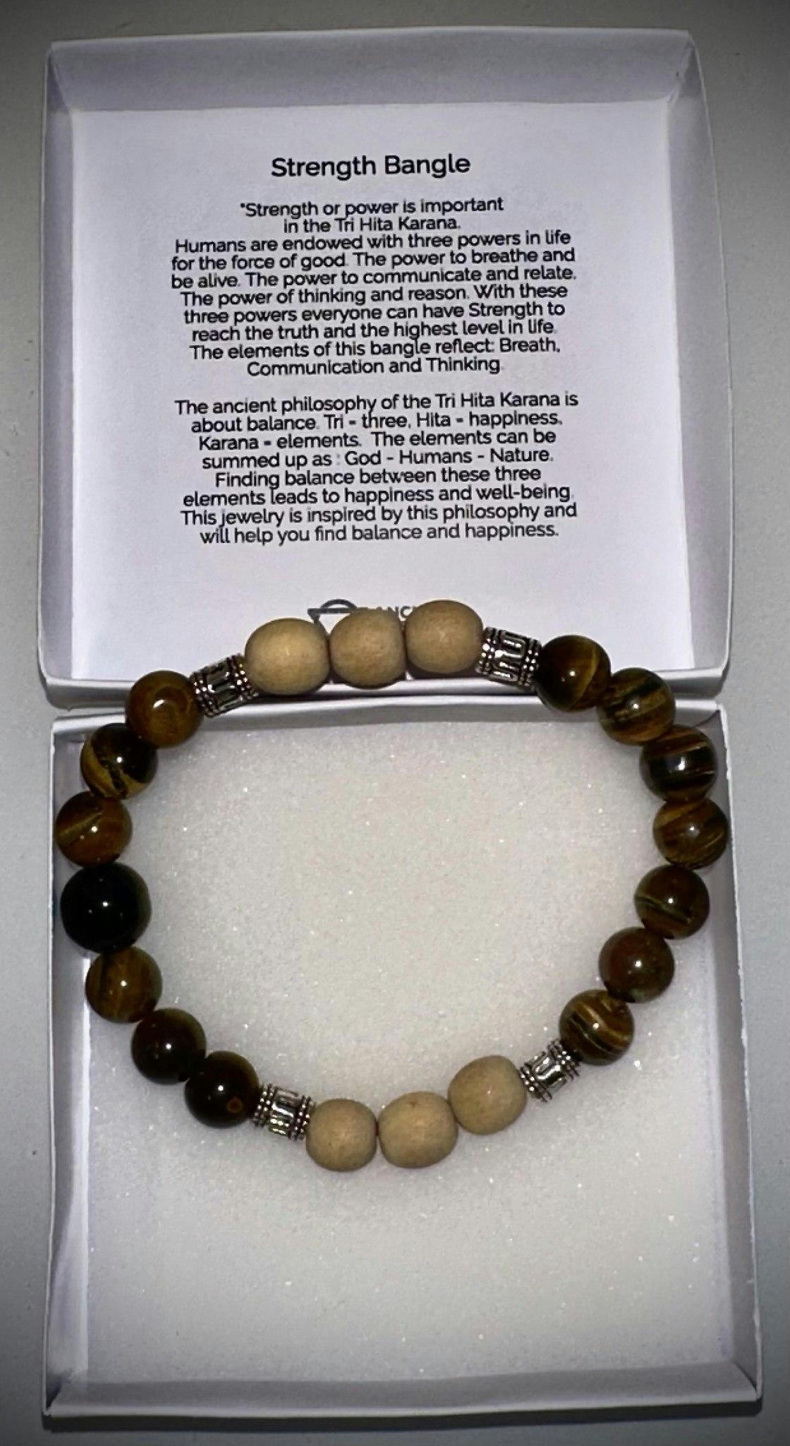 Tri Hita Karana Armband | Styrka