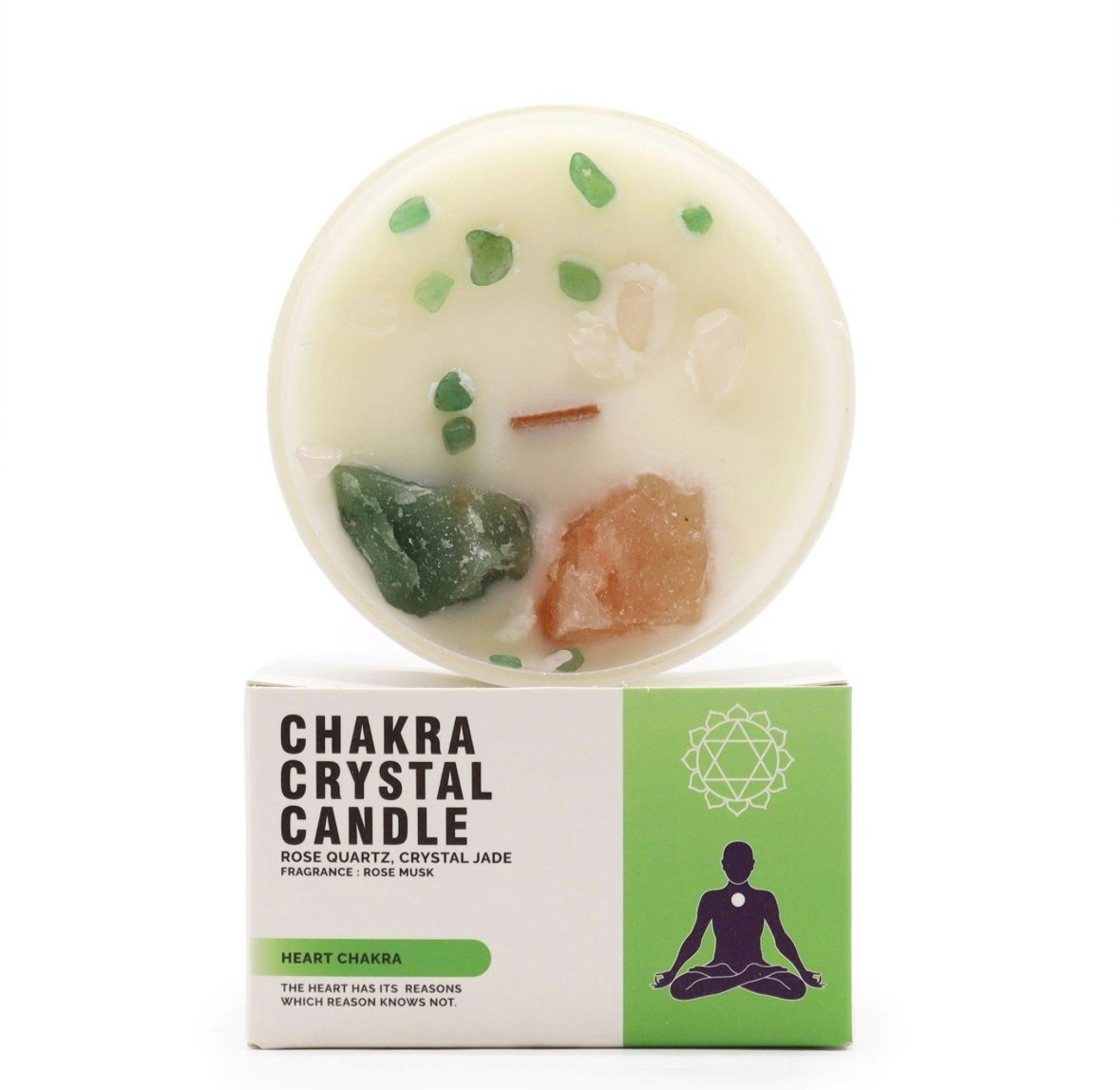 Chakra Kristall Ljus | Hjärtchakra