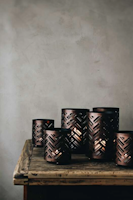 Majas Herringbone Lykta | Stor REA