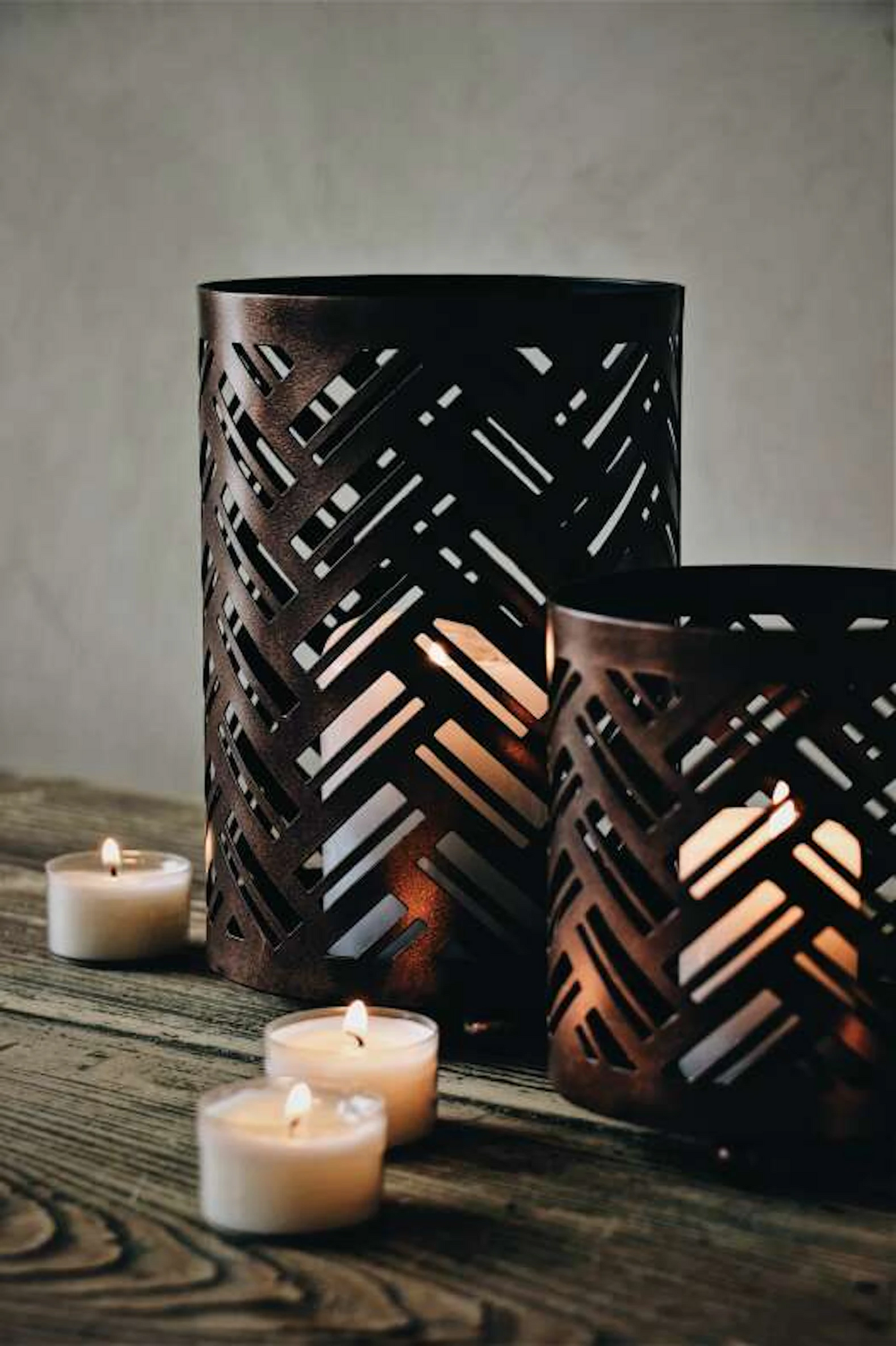 Majas Herringbone Lykta | Stor REA