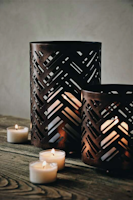 Majas Herringbone Lykta | Stor REA