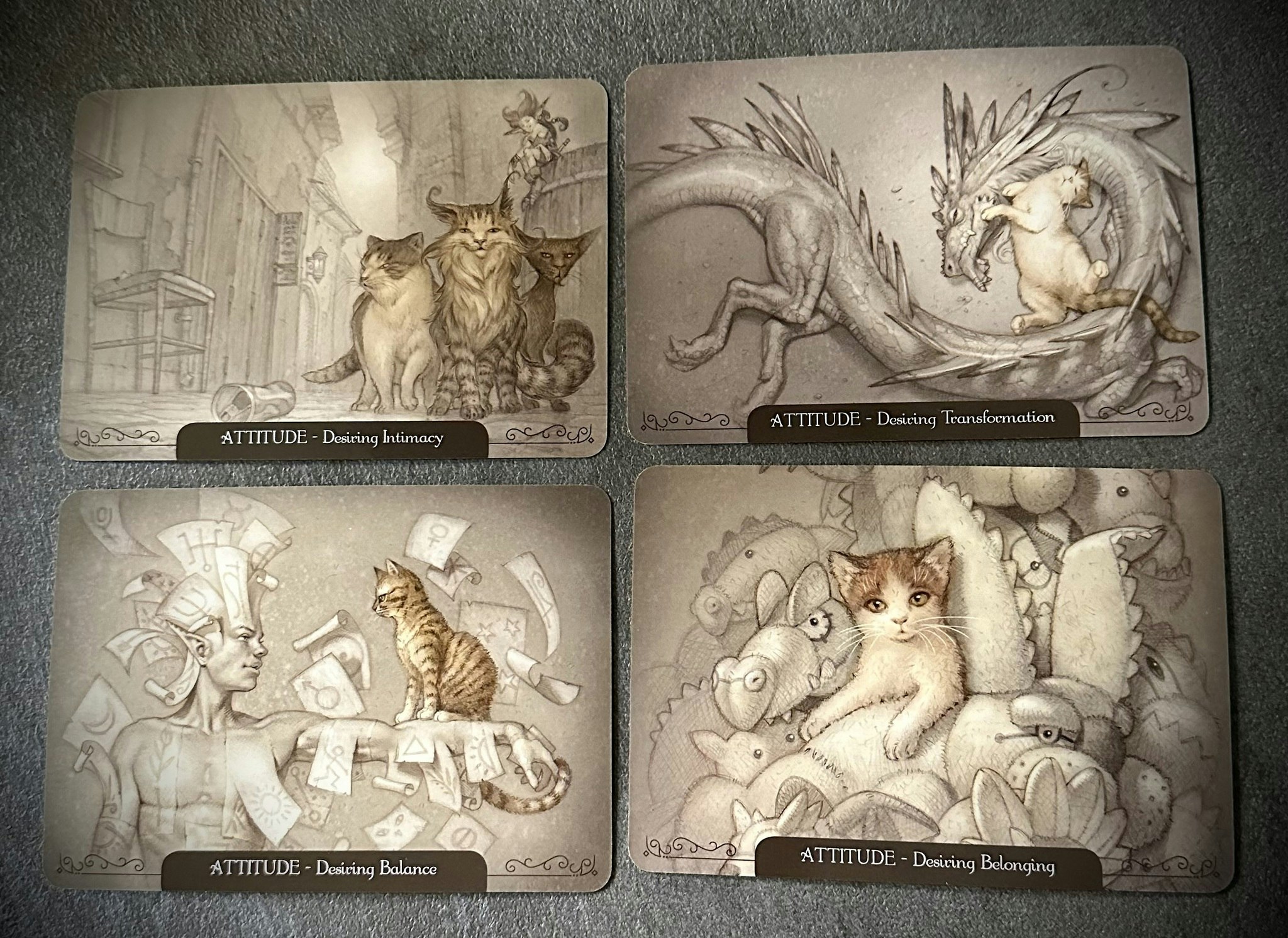 Fantasy Cats Oracle Visex 50%