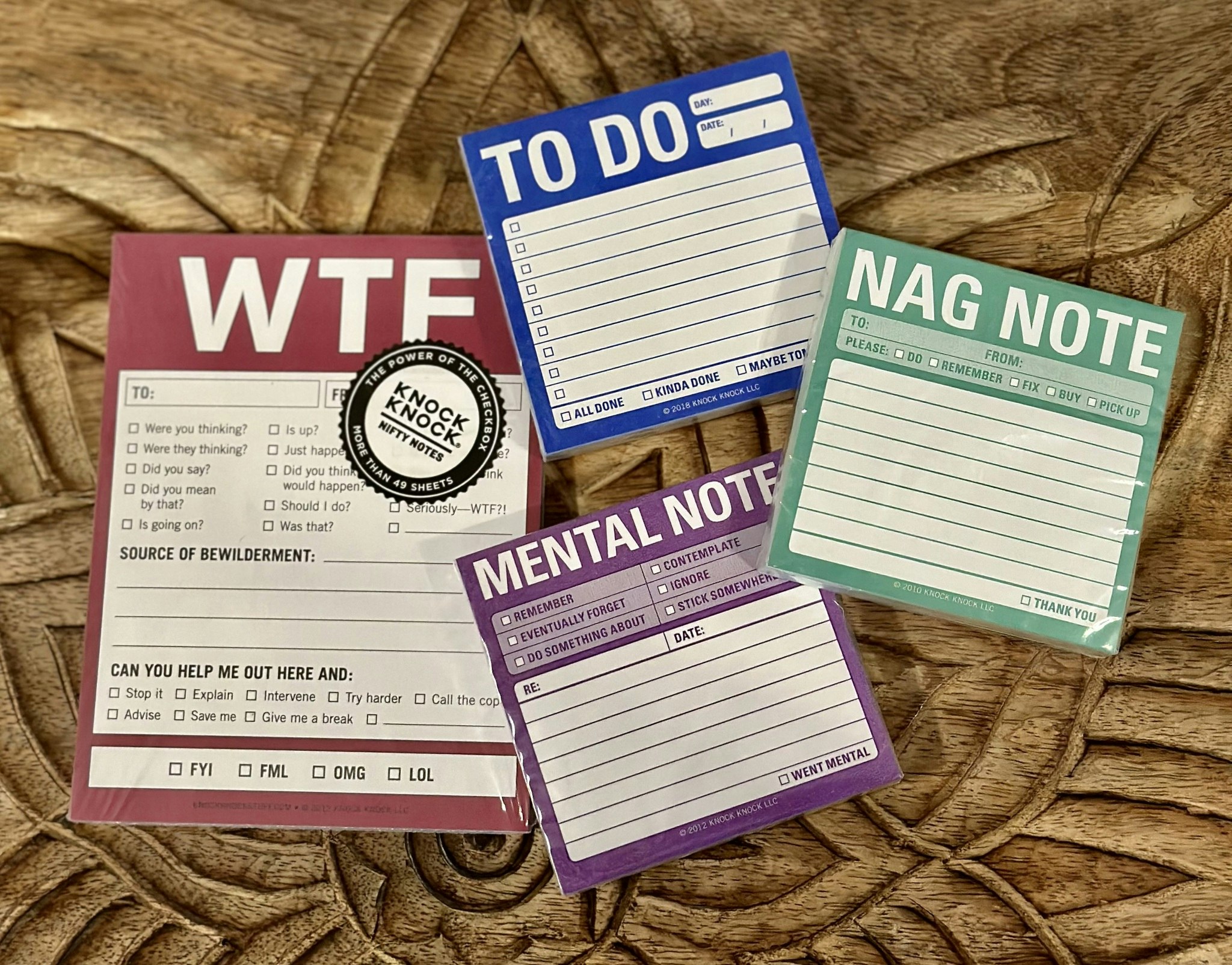 KNOCK KNOCK - NAG NOTE