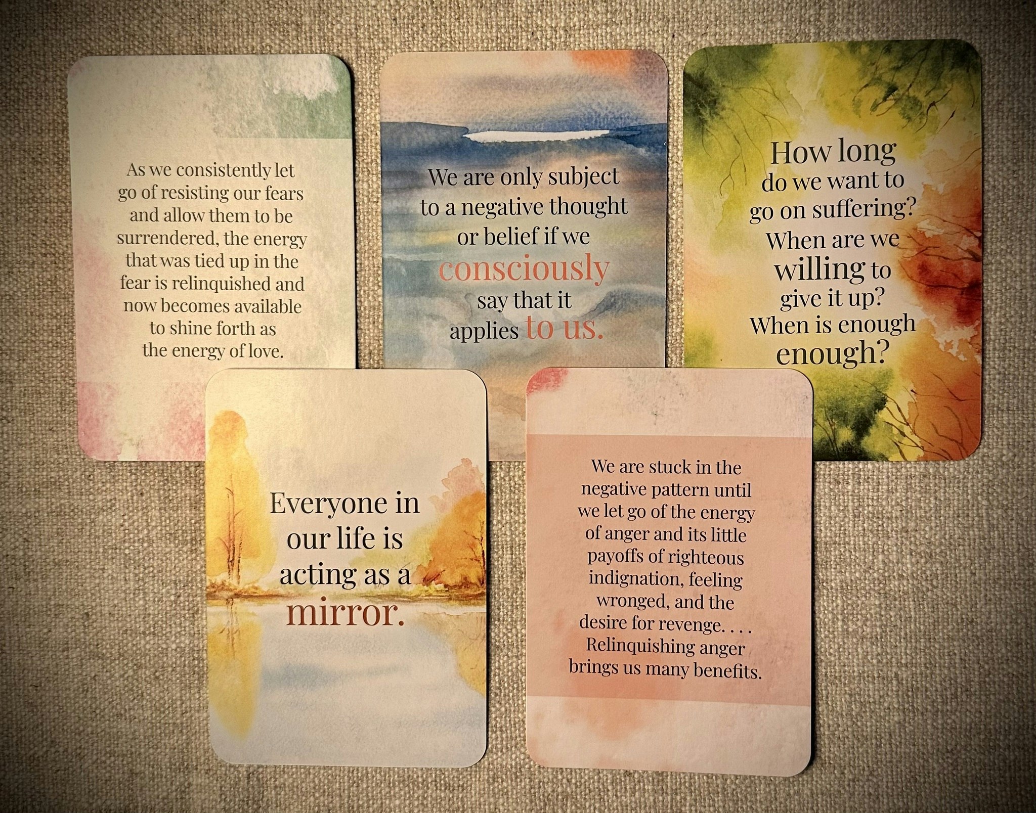 The Letting Go Deck