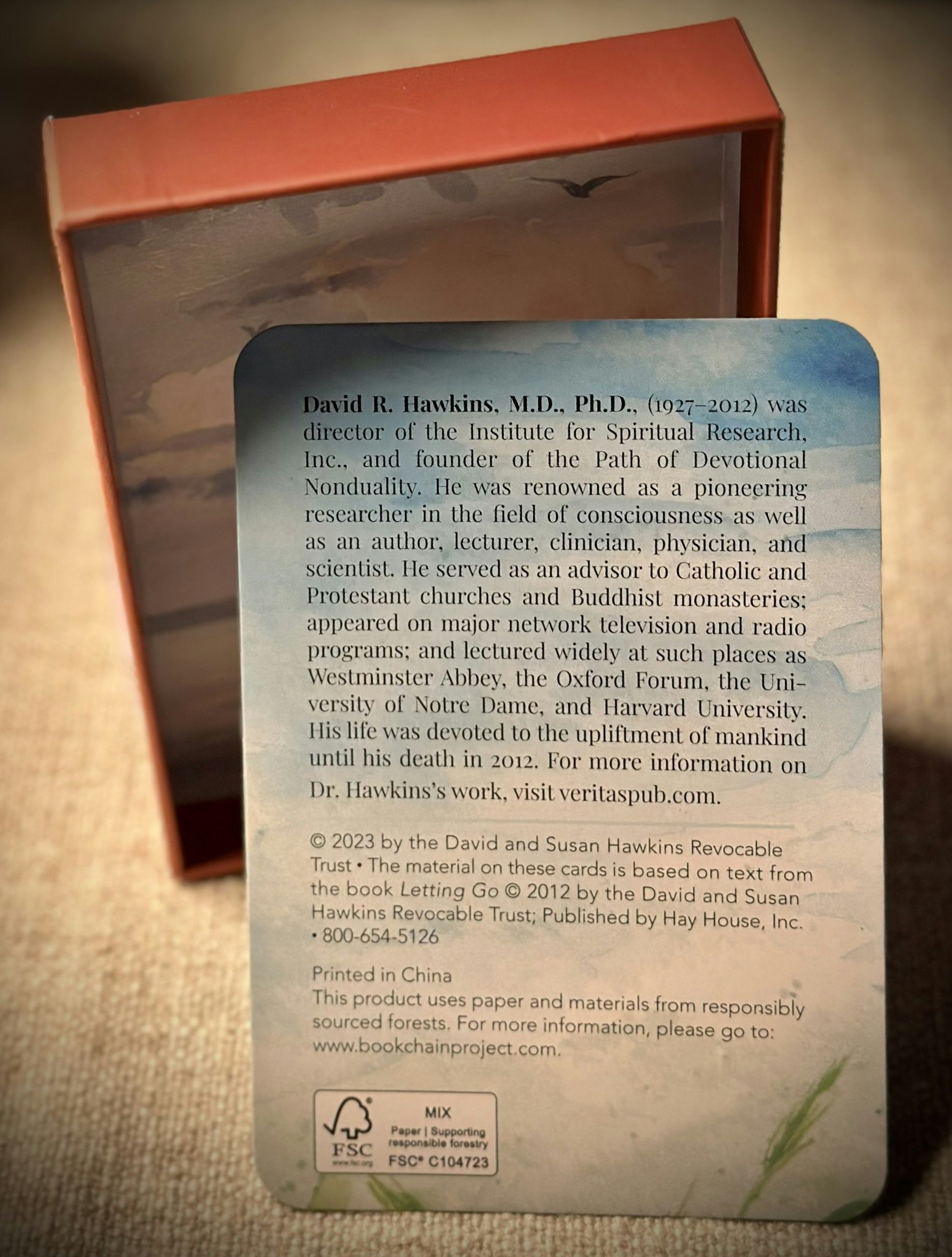 The Letting Go Deck