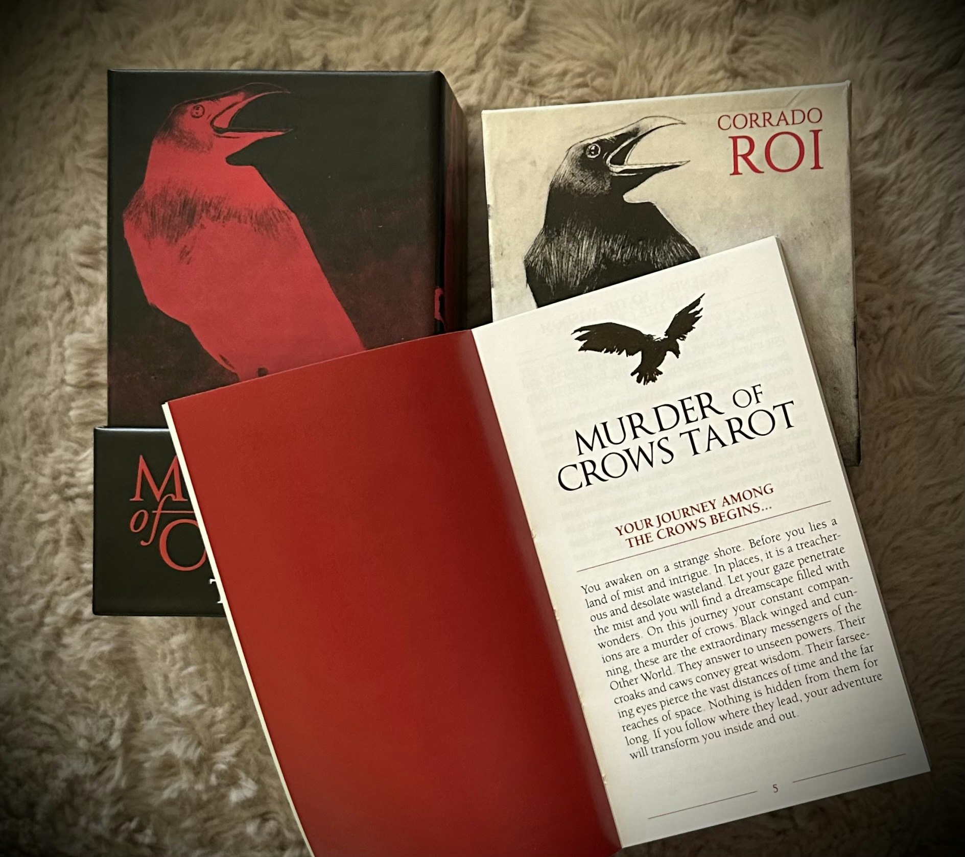 Murder Of Crows Tarot ( Boxed )