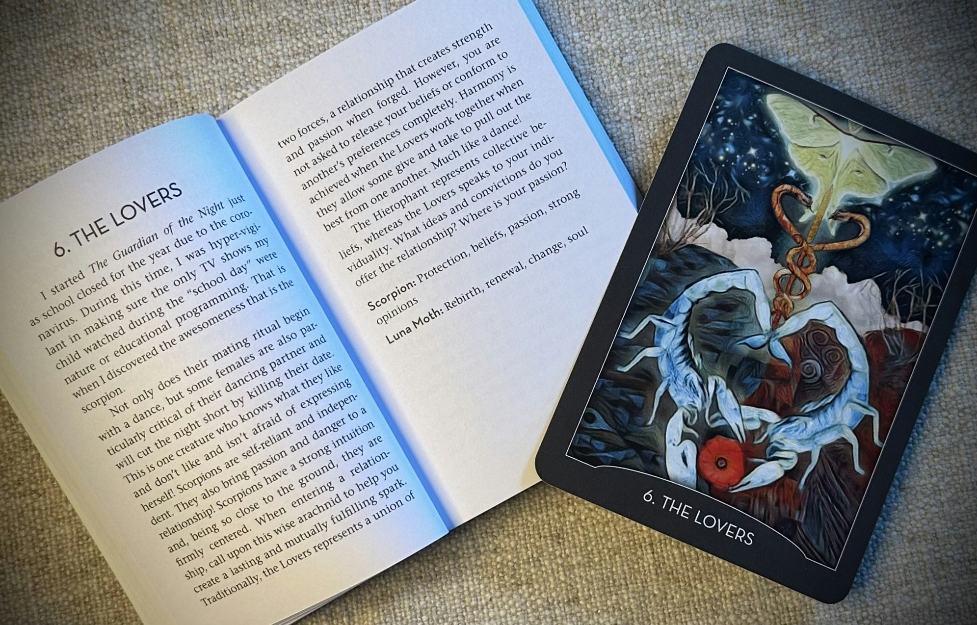 The Guardian Of The Night Tarot
