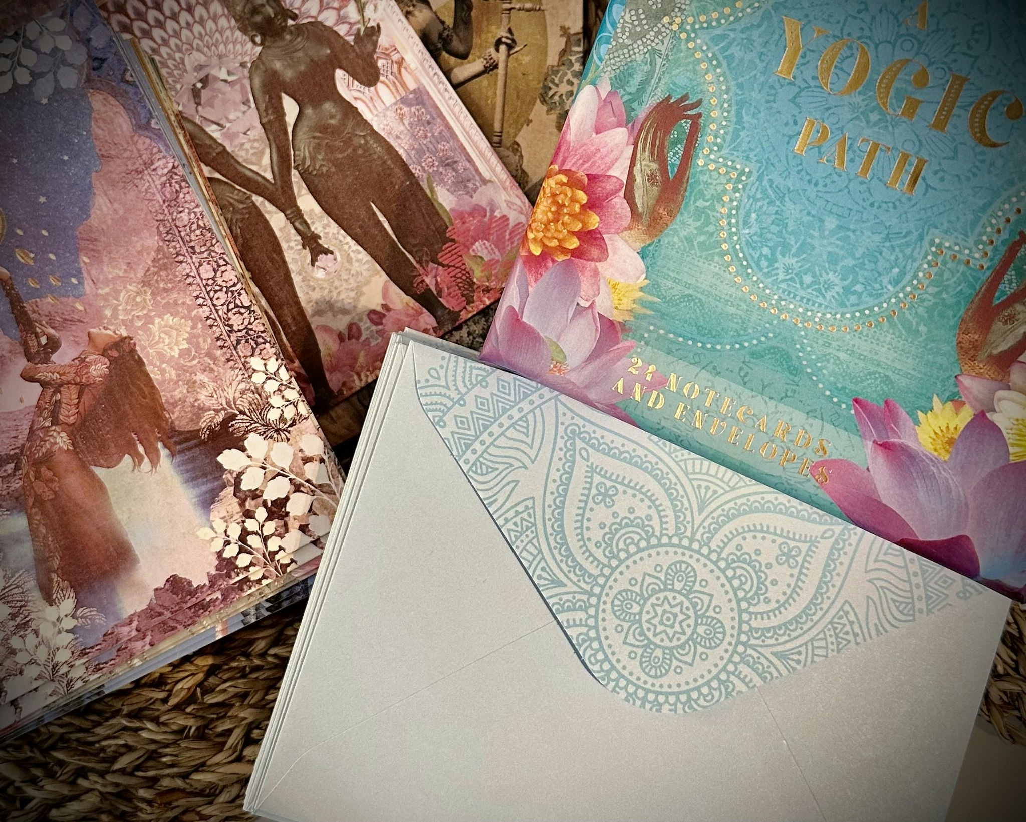 A Yogic Path vykort + kuvert