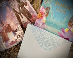A Yogic Path vykort + kuvert